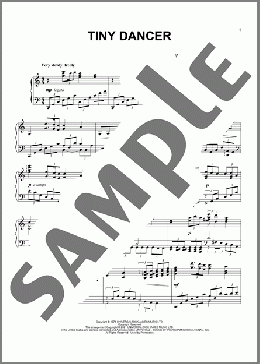 Tiny Dancer [Classical version] (arr. David Pearl)(Elton John) 楽譜 ピアノ（ソロ） ダウンロード