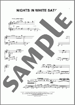 Nights In White Satin [Classical version] (arr. David Pearl)(The Moody Blues) 楽譜 ピアノ（ソロ） ダウンロード