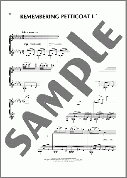Remembering Petticoat Lane (from Jurassic Park)(John Williams) 楽譜 ピアノ（ソロ） ダウンロード