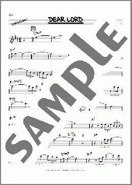 Dear Lord(John Coltrane) 楽譜 その他 ダウンロード