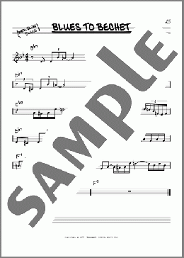 Blues To Bechet(John Coltrane) 楽譜 その他 ダウンロード