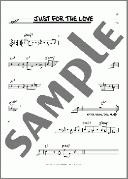 Just For The Love(John Coltrane) 楽譜 その他 ダウンロード