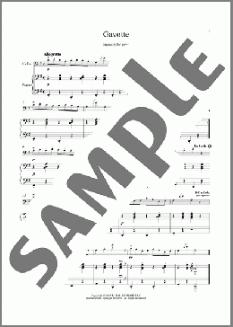 Gavotte(Francois-Joseph Gossec) 楽譜 その他 ダウンロード