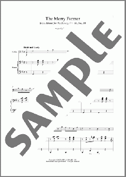 The Happy Farmer(Robert Schumann) 楽譜 その他 ダウンロード