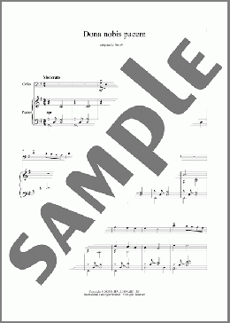 Dona Nobis Pacem(Traditional Canon) 楽譜 その他 ダウンロード