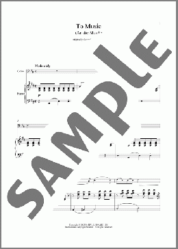 An Die Musik(Franz Schubert/Franz von Schober) 楽譜 その他 ダウンロード