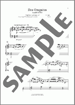 Dos Oruguitas (from Encanto) (arr. Mona Rejino)(Lin-Manuel Miranda) 楽譜 ピアノ（ソロ） ダウンロード