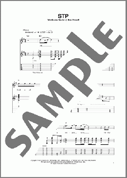 STP(Sublime) 楽譜 ギタースコア ダウンロード