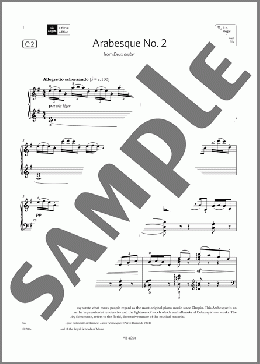 Arabesque No. 2 (Grade 8, list C2, from the ABRSM Piano Syllabus 2023 & 2024)(Claude Debussy) 楽譜 ピアノ（ソロ） ダウンロード