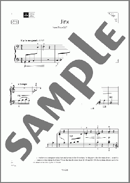 Jinx (Grade Initial, list C3, from the ABRSM Piano Syllabus 2023 & 2024)(Diane Hidy) 楽譜 ピアノ（ソロ） ダウンロード