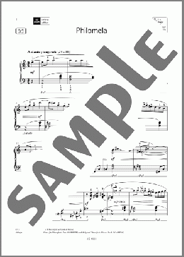 Philomela (Grade 5, list B3, from the ABRSM Piano Syllabus 2023 & 2024)(Dorothy Pilling) 楽譜 ピアノ（ソロ） ダウンロード