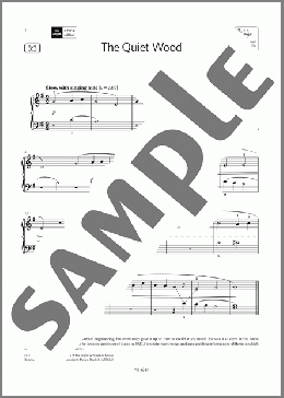 The Quiet Wood (Grade 1, list B3, from the ABRSM Piano Syllabus 2023 & 2024)(Michael Head) 楽譜 ピアノ（ソロ） ダウンロード