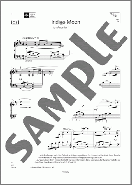 Indigo Moon (Grade 6, list C2, from the ABRSM Piano Syllabus 2023 & 2024)(Elissa Milne) 楽譜 ピアノ（ソロ） ダウンロード