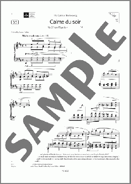 Calme du soir (Grade 7, list B3, from the ABRSM Piano Syllabus 2023 & 2024)(Moritz Moszkowski) 楽譜 ピアノ（ソロ） ダウンロード