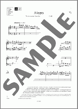 Allegro (Grade 5, list A1, from the ABRSM Piano Syllabus 2023 & 2024)(Domenico Cimarosa) 楽譜 ピアノ（ソロ） ダウンロード