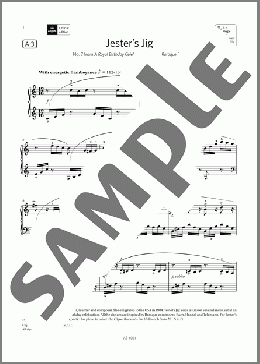 Jester's Jig (Grade 5, list A3, from the ABRSM Piano Syllabus 2023 & 2024)(Chee-Hwa Tan) 楽譜 ピアノ（ソロ） ダウンロード