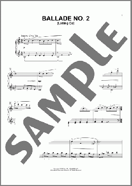 Ballade No. 2 (Letting Go)(Phillip Keveren) 楽譜 ピアノ（ソロ） ダウンロード