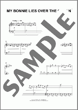 My Bonnie Lies Over The Ocean (arr. Phillip Keveren)(Traditional) 楽譜 ピアノ（ソロ） ダウンロード