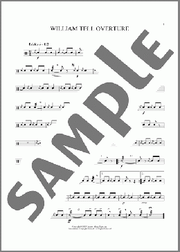 William Tell Overture (arr. James Curnow)(Gioacchino Rossini) 楽譜 その他 ダウンロード