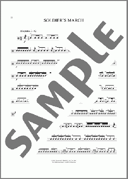 Soldier's March(Morris Goldenberg) 楽譜 その他 ダウンロード