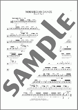 Norwegian Dance Op. 35, No. 2 (arr. James Curnow)(Edvard Grieg) 楽譜 その他 ダウンロード