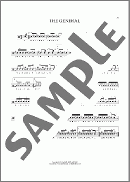 The General(Traditional) 楽譜 その他 ダウンロード
