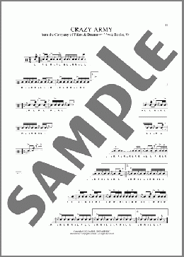 Crazy Army(Ed Lemley) 楽譜 その他 ダウンロード