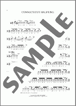 Connecticut Halftime(Traditional) 楽譜 その他 ダウンロード