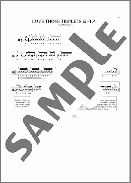 Love Those Triplets & Flas(Dominick Cuccia) 楽譜 その他 ダウンロード