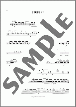 Etude #8(Jacques Delecluse) 楽譜 その他 ダウンロード