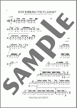 Just Feeling The Flamacue(John S. Pratt) 楽譜 その他 ダウンロード