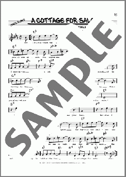 A Cottage For Sale (arr. Robert Rawlins)(Larry Conley) 楽譜 その他 ダウンロード
