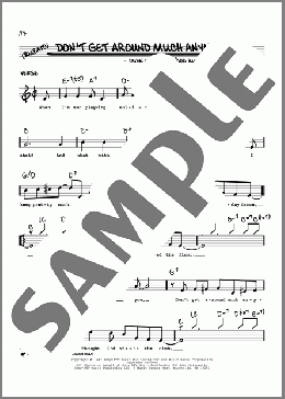 Don't Get Around Much Anymore (arr. Robert Rawlins)(Duke Ellington) 楽譜 その他 ダウンロード