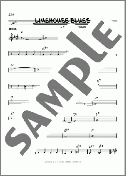 Limehouse Blues (arr. Robert Rawlins)(Douglas Furber) 楽譜 その他 ダウンロード