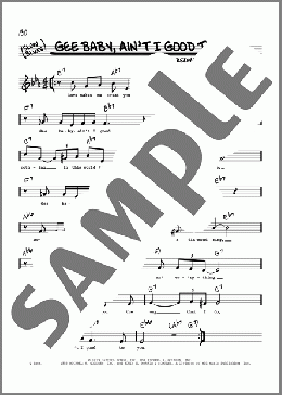 Gee Baby, Ain't I Good To You (arr. Robert Rawlins)(Don Redman) 楽譜 その他 ダウンロード