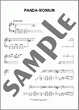 Panda-monium (from Turning Red)(Ludwig Goransson) 楽譜 ピアノ（ソロ） ダウンロード