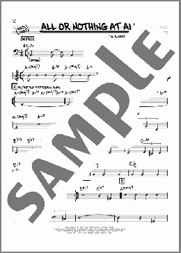 All Or Nothing At All(John Coltrane/Frank Sinatra w／Harry James Orchestra) 楽譜 その他 ダウンロード