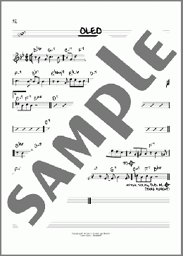 Oleo(John Coltrane) 楽譜 その他 ダウンロード