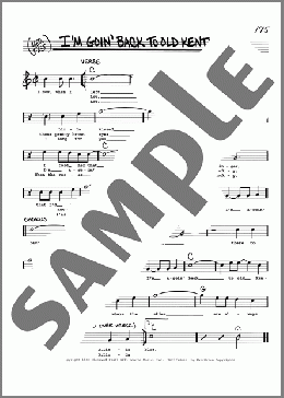 I'm Goin' Back To Old Kentucky(Bill Monroe) 楽譜 その他 ダウンロード