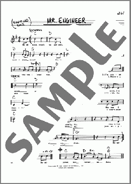Mr. Engineer(Jimmy Martin) 楽譜 その他 ダウンロード