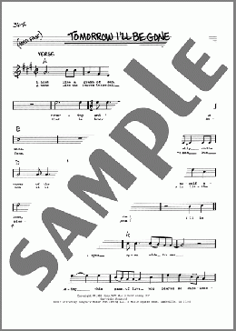 Tomorrow I'll Be Gone(Wilma Lee Cooper) 楽譜 その他 ダウンロード