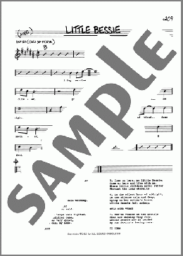 Little Bessie(Traditional) 楽譜 その他 ダウンロード