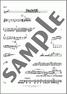 Raw Hide(Bill Monroe) 楽譜 その他 ダウンロード