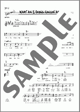 What Am I Doing Hangin' Around(Michael Murphy) 楽譜 その他 ダウンロード