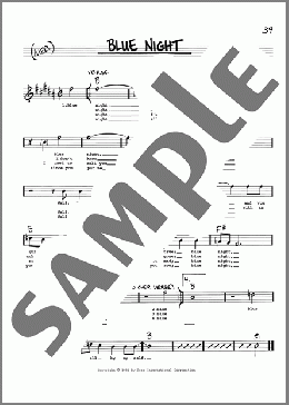 Blue Night(Kirk McGee) 楽譜 その他 ダウンロード