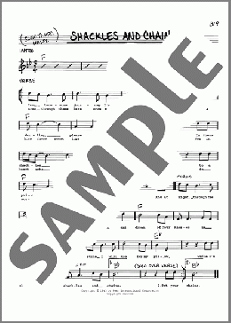 Shackles And Chains(Jimmie Davis) 楽譜 その他 ダウンロード