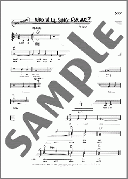 Who Will Sing For Me?(Ralph Stanley/Carter Stanley/The Stanley Brothers) 楽譜 その他 ダウンロード