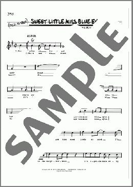 Sweet Little Miss Blue Eyes(Jim & Jesse and The Virginia Boys) 楽譜 その他 ダウンロード