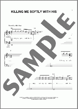 Killing Me Softly With His Song(Roberta Flack) 楽譜 その他 ダウンロード