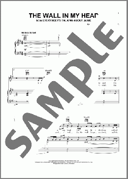 The Wall In My Head (from Everybody's Talking About Jamie)(John McCrea) 楽譜 ピアノ & ボーカル & ギター ダウンロード
